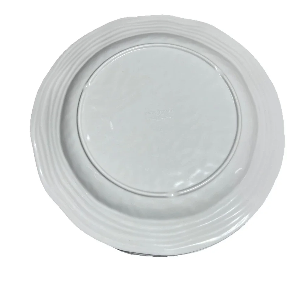 Cynthia Rowley Melamine Fish Plate Set Of 4 10.5